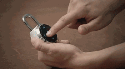 1600萬(wàn)種密碼組合，科技感十足的觸控密碼鎖